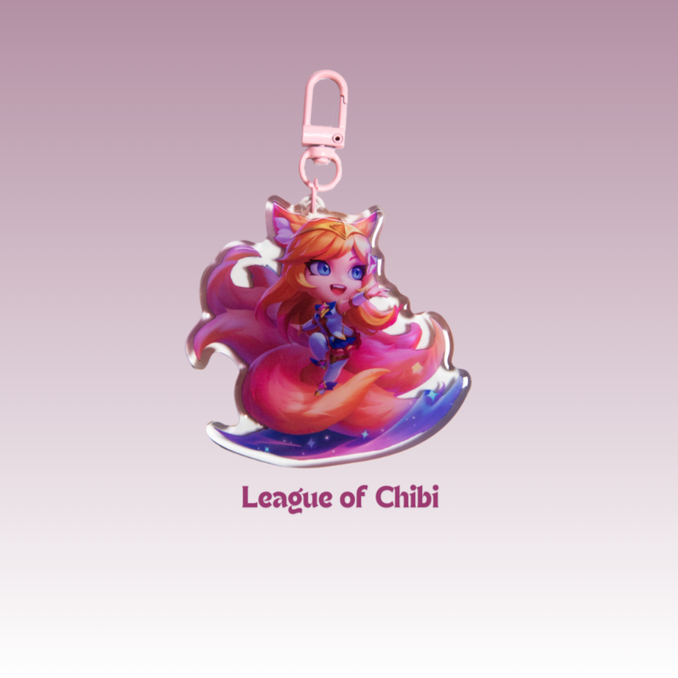 AHRI STAR GUARDIAN KEYCHAIN