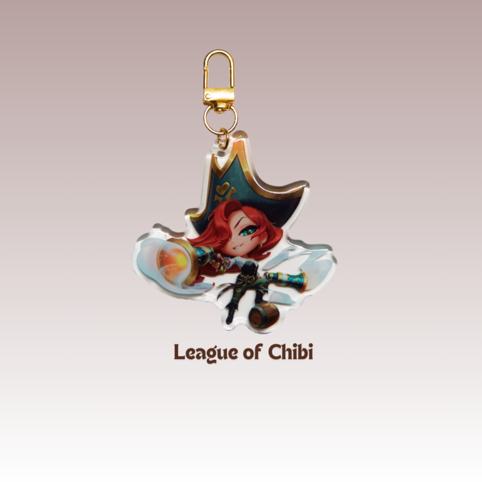 MISS FORTUNE KEYCHAIN